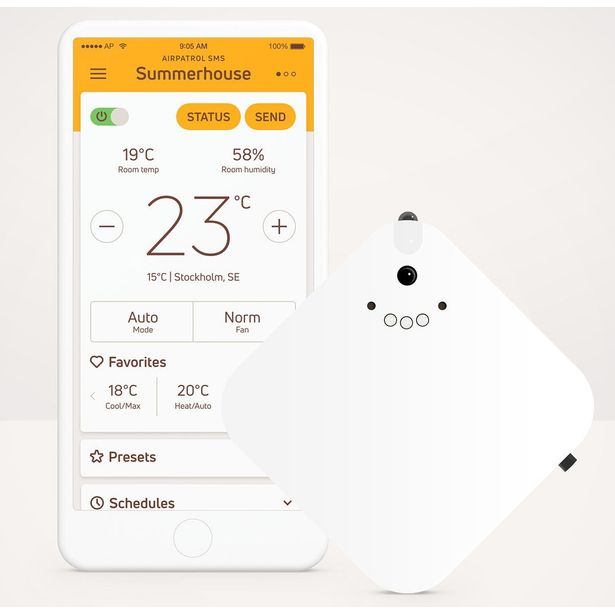 AirPatrol Nordic V2 Air Source Heat Pump GSM Controller