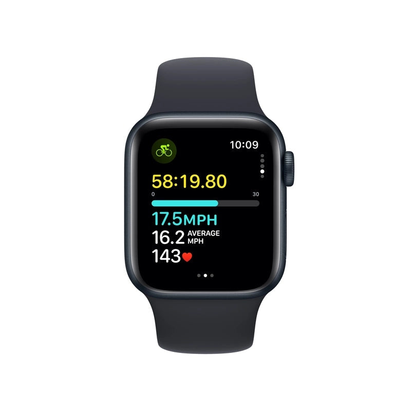 Apple Watch SE GPS 40mm Midnight Aluminium Case 2nd gen