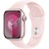 Apple Watch Series 9 GPS 41mm Pink Aluminum Case with Pink Sport Band, S/M MR933