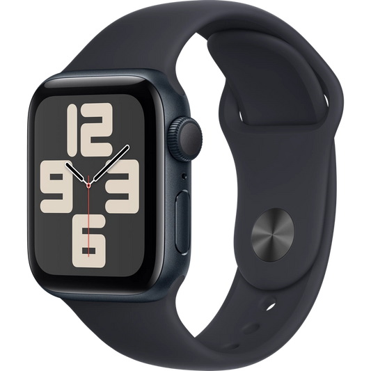 Apple Watch SE GPS 40 mm midnight aluminiumfodral (andra generationen)
