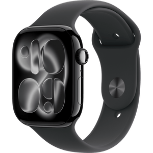 Apple Watch Series 11 46mm GPS+Cellular, Jet Black M/L