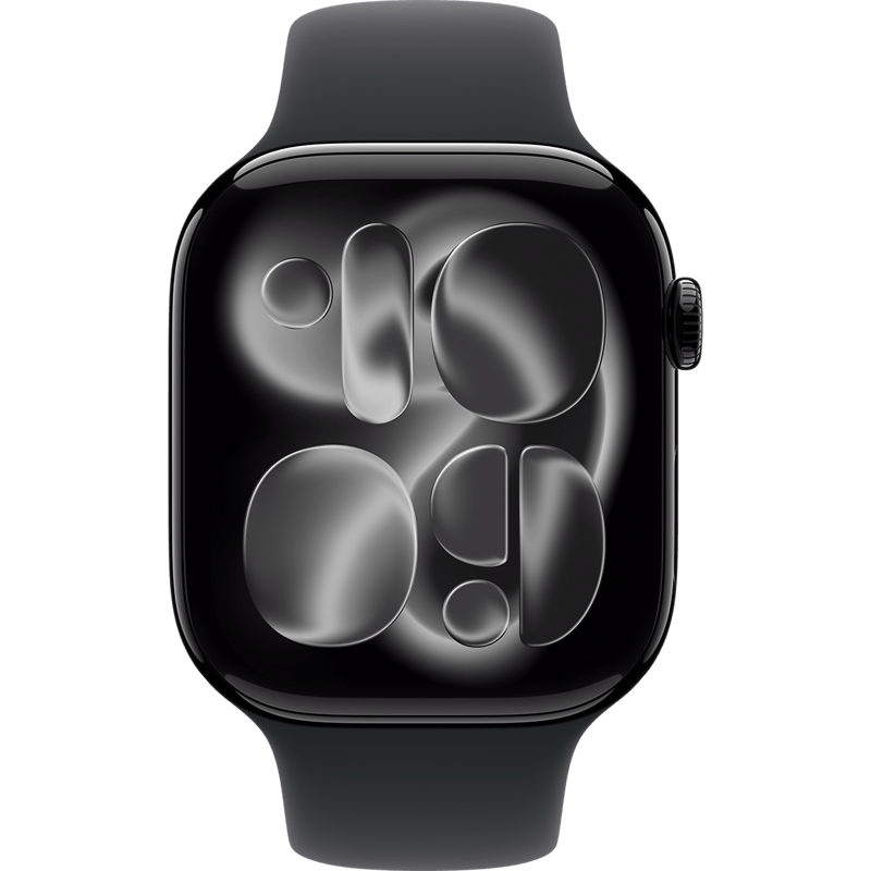 Apple Watch Series 11 46mm GPS+Cellular, Jet Black M/L