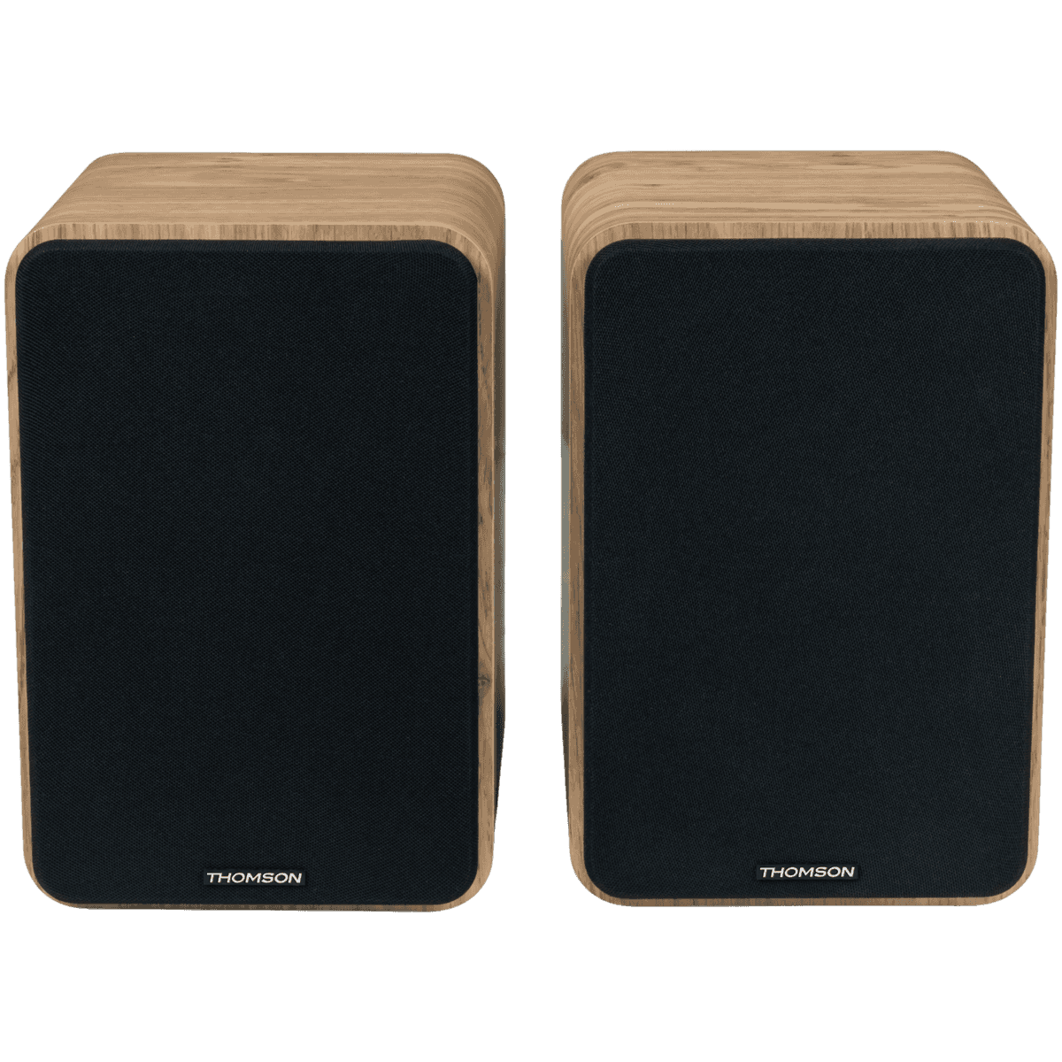 Thomson WS602DUO Set with 2 Wooden Box Speakers