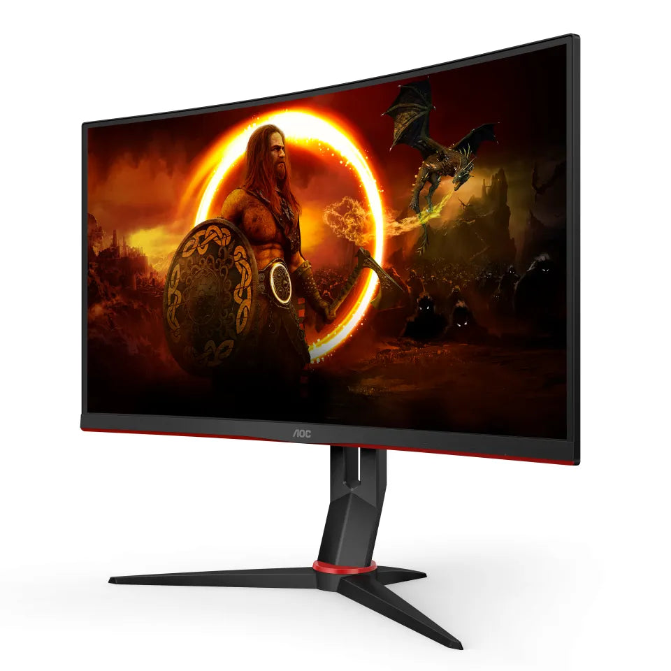 AOC 27" Curved Gaming Monitor CQ27G2S/BK QHD, VA