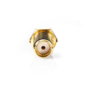 Nedis SMA Connector Straight, Female, Gold-Plated 50 Ohm