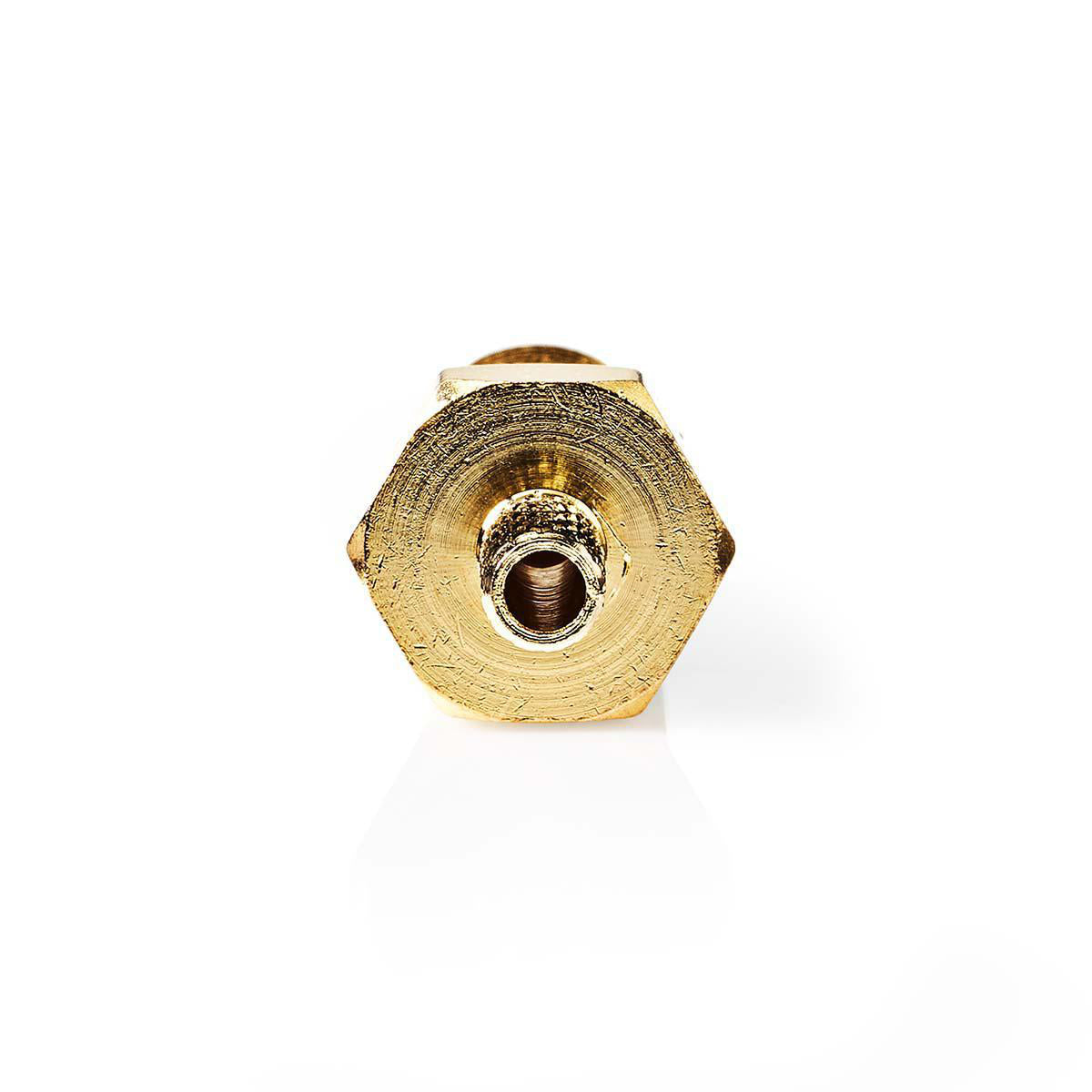 Nedis SMA Connector Straight, Female, Gold-Plated 50 Ohm