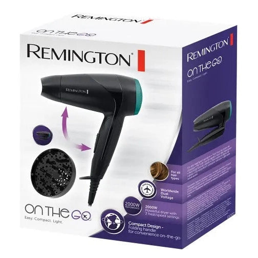 Remington On The Go Compact Dryer 2000W D1500