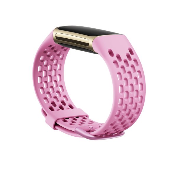 Fitbit Charge 5 Sport Band, Frosted Lilac L