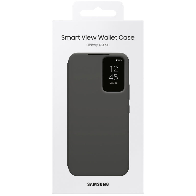 Samsung Galaxy A54 5G Smart View Wallet Cover protective case, Black