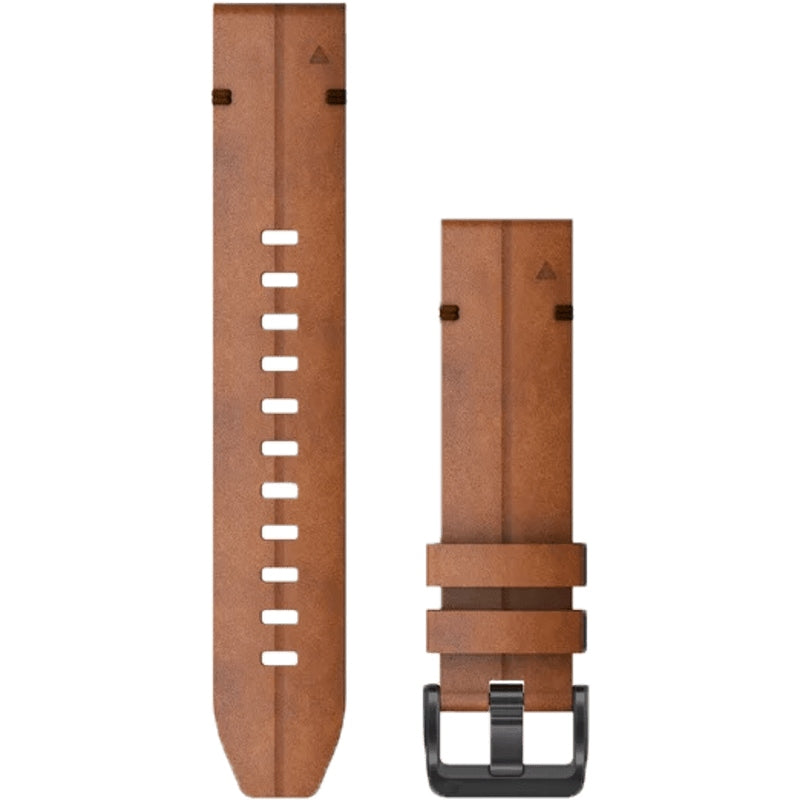 Garmin Quickfit Leather Strap 22mm Nut Brown