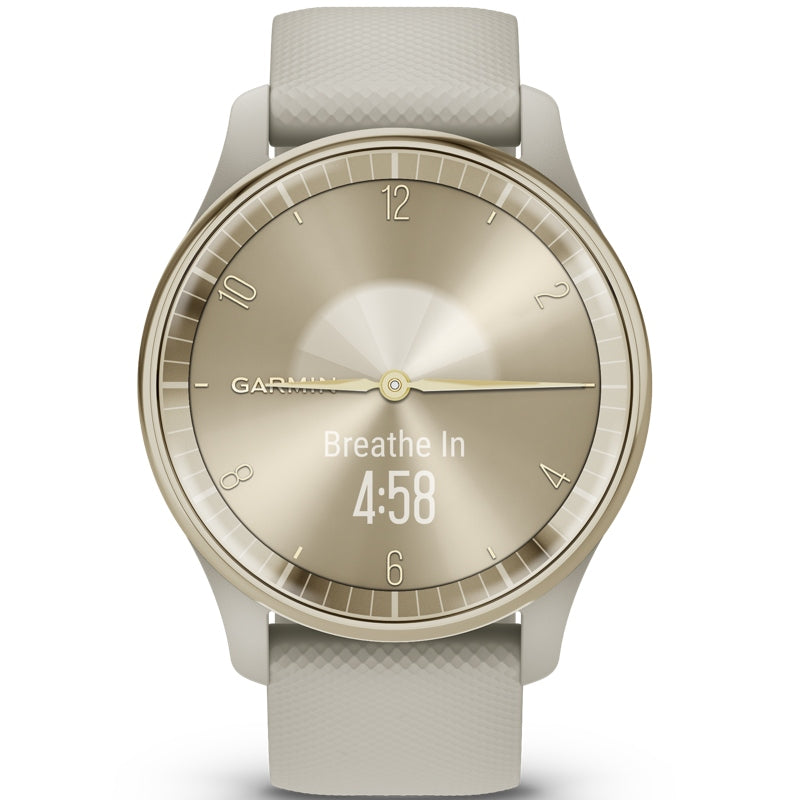 GARMIN VIVOMOVE TREND FRENCH GRAY, LIGHT GOLD