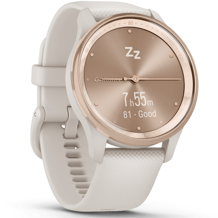 Garmin Vivomove Trend White Cream