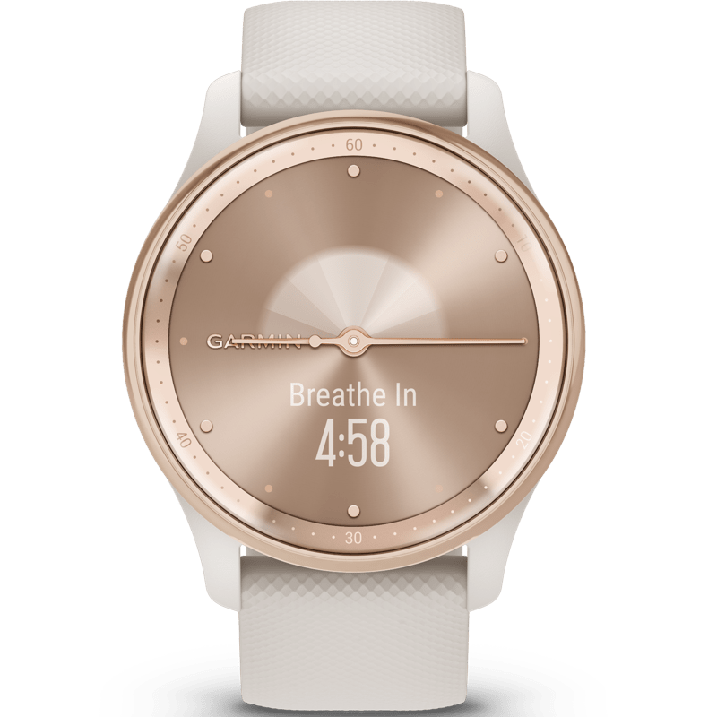 Garmin Vivomove Trend White Cream