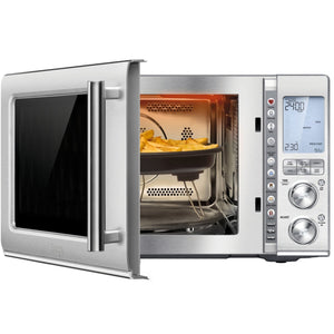 Sage SMO870BSS 3-in-1 Microwave Oven and Air Fryer, Brushed steel