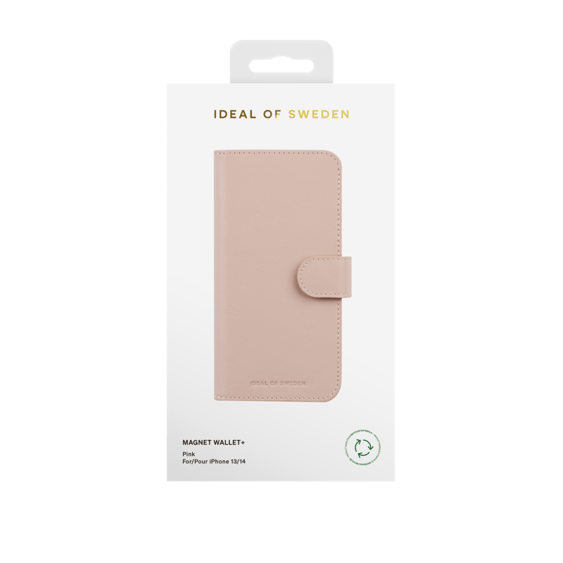 Ideal of Sweden iPhone 13/14/16e Wallet Case, Pink