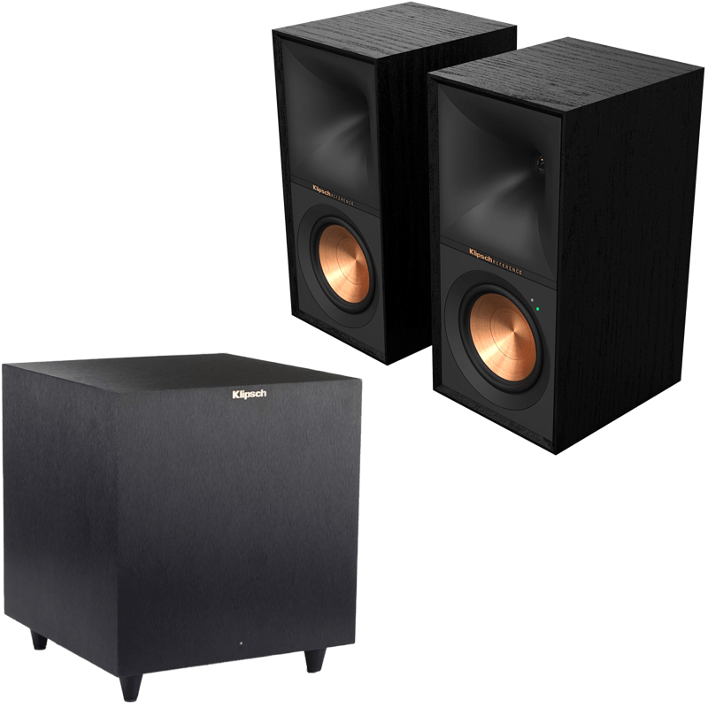 Klipsch R-50PM & R-8SW Package