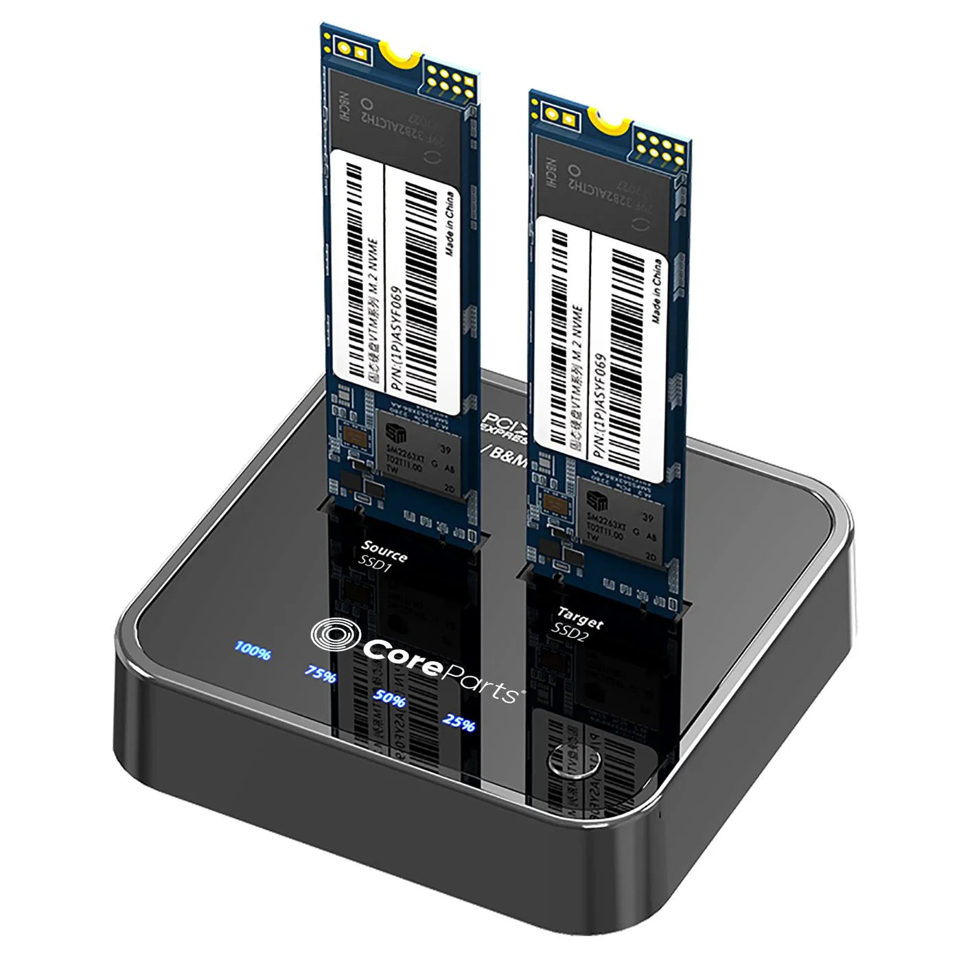 CoreParts NVME M.2 SSD Cloner Docking Station