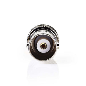 Nedis SMA Antenna Adapter, BNC SMA male to BNC female, Gold / Metal