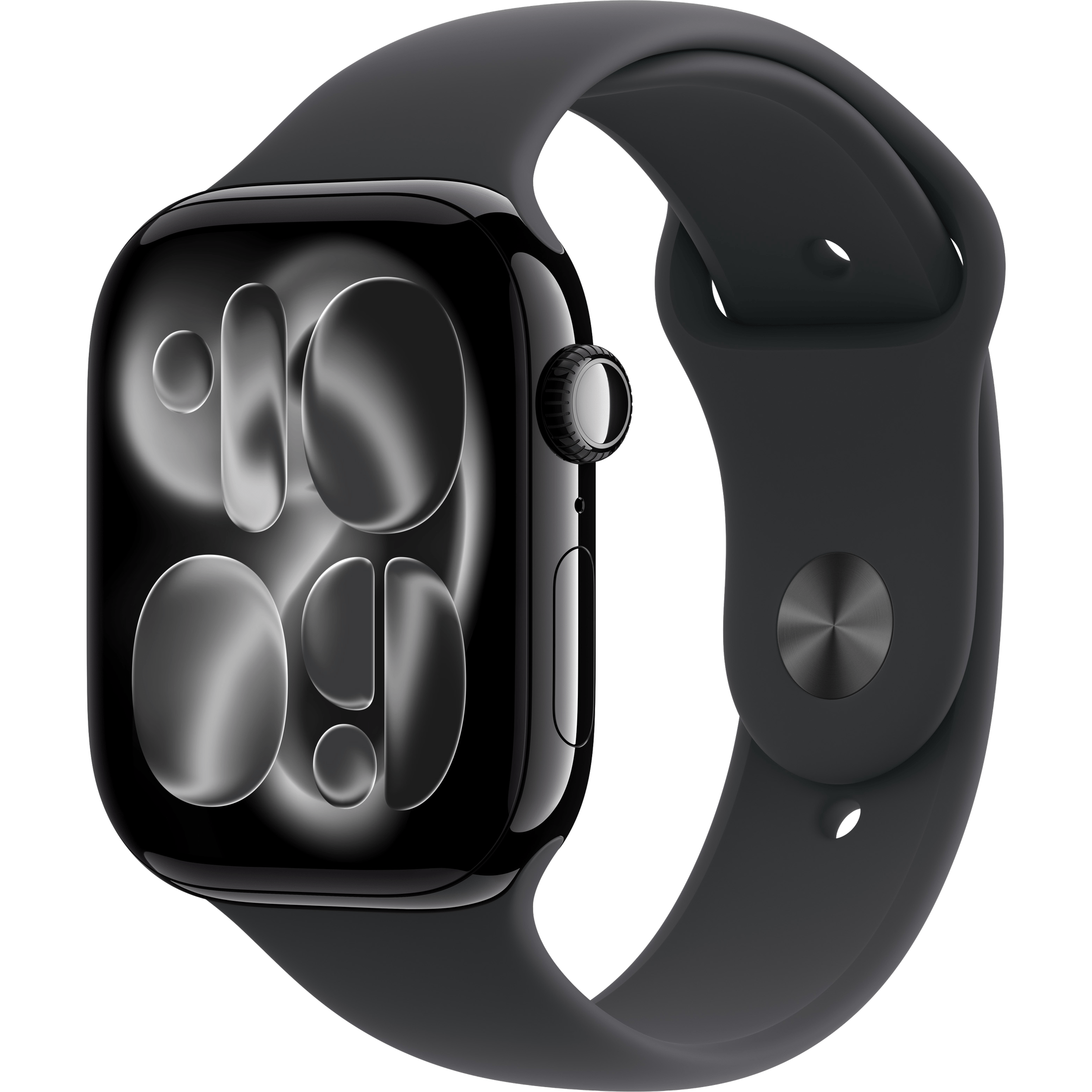 Apple Watch Series 11 GPS+Cell, 42 mm Black/Black Sport Band, S/M