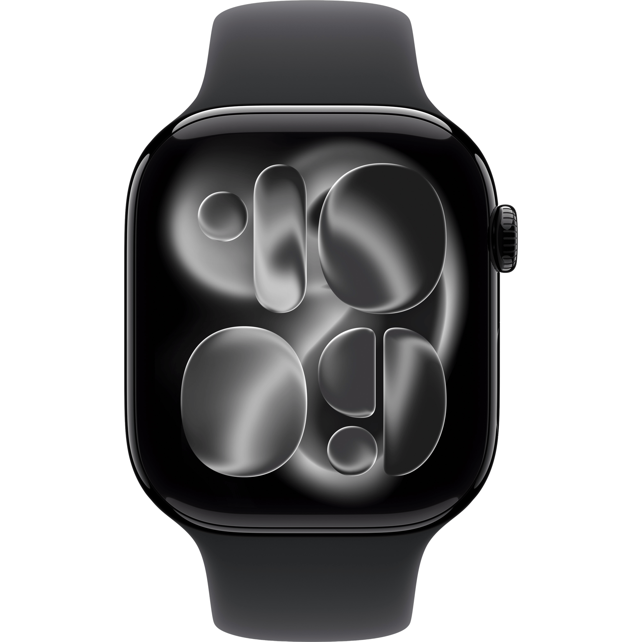 Apple Watch Series 11 GPS+Cell, 42 mm Black/Black Sport Band, S/M