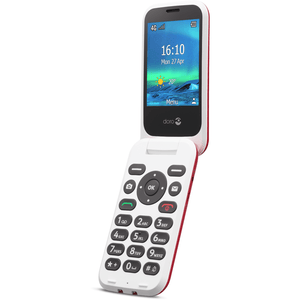 Doro 6881 Red 4G Flip Phone