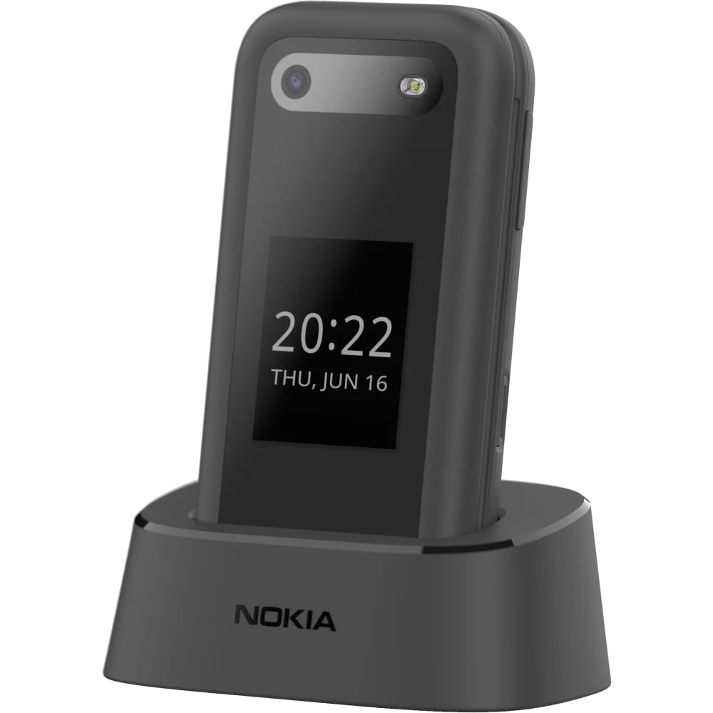 NOKIA 2660 Mobile Phone + Cradle, Black