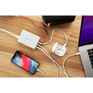 TechnoSmart 4-Port Fast Charger PD QC3.0