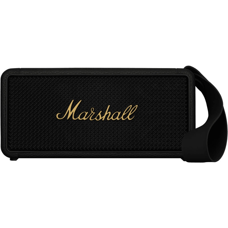 Marshall Middleton Wireless Speaker, Black and Brass