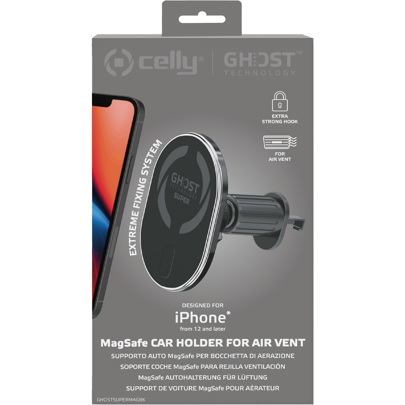 Celly Ghost MagSafe Smartphone Car Holder