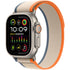 Apple Watch Ultra 2 GPS + Cellular, 49 mm , Titanium Case with Orange/Beige Trail Loop, M/L