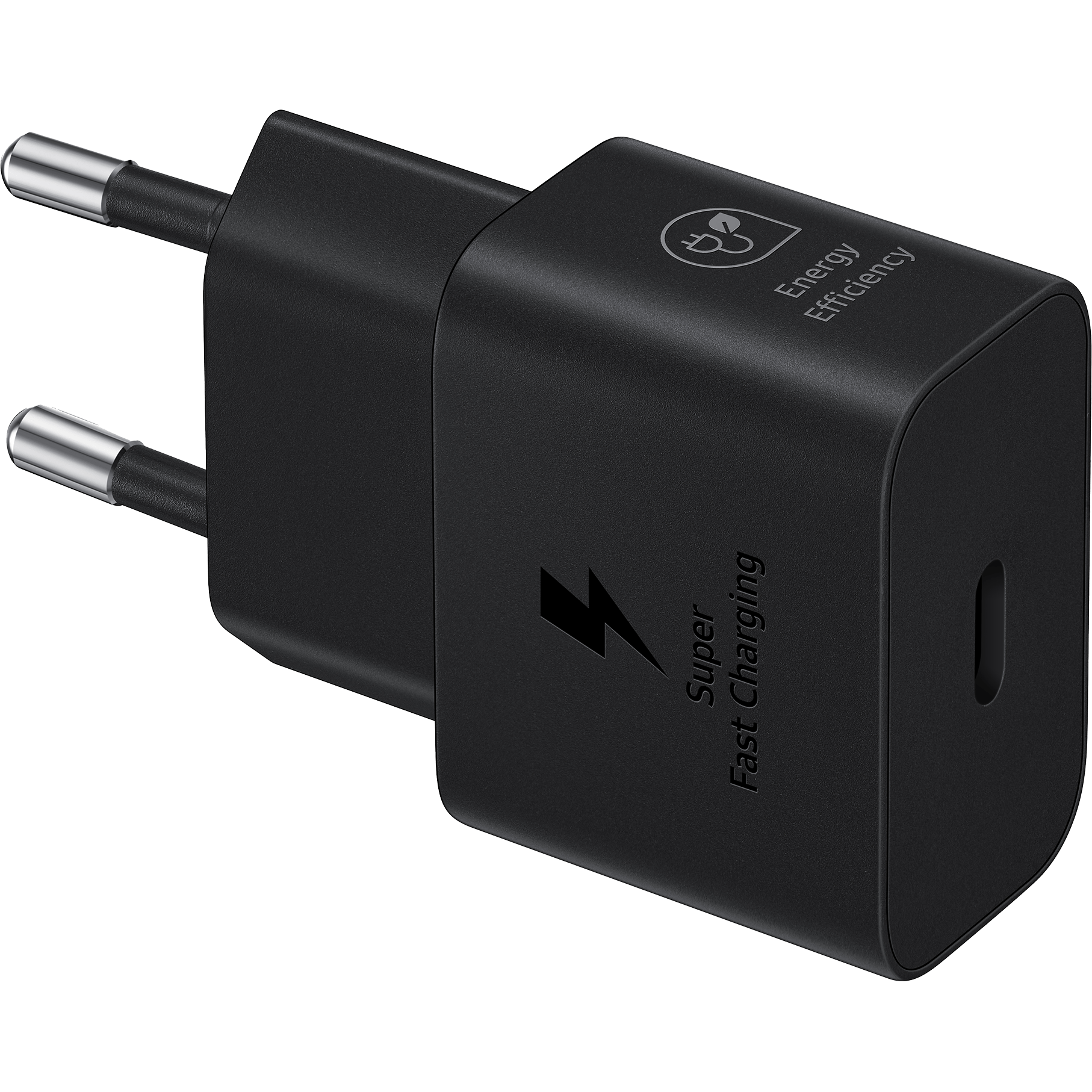 SAMSUNG 25W USB-C GAN POWER ADAPTER BLACK W/O CAB