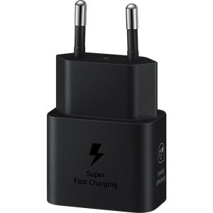 Samsung GaN Fast Charger 25 W, USB-C, Black