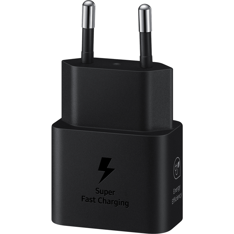 Samsung GaN Fast Charger 25 W, USB-C, Black