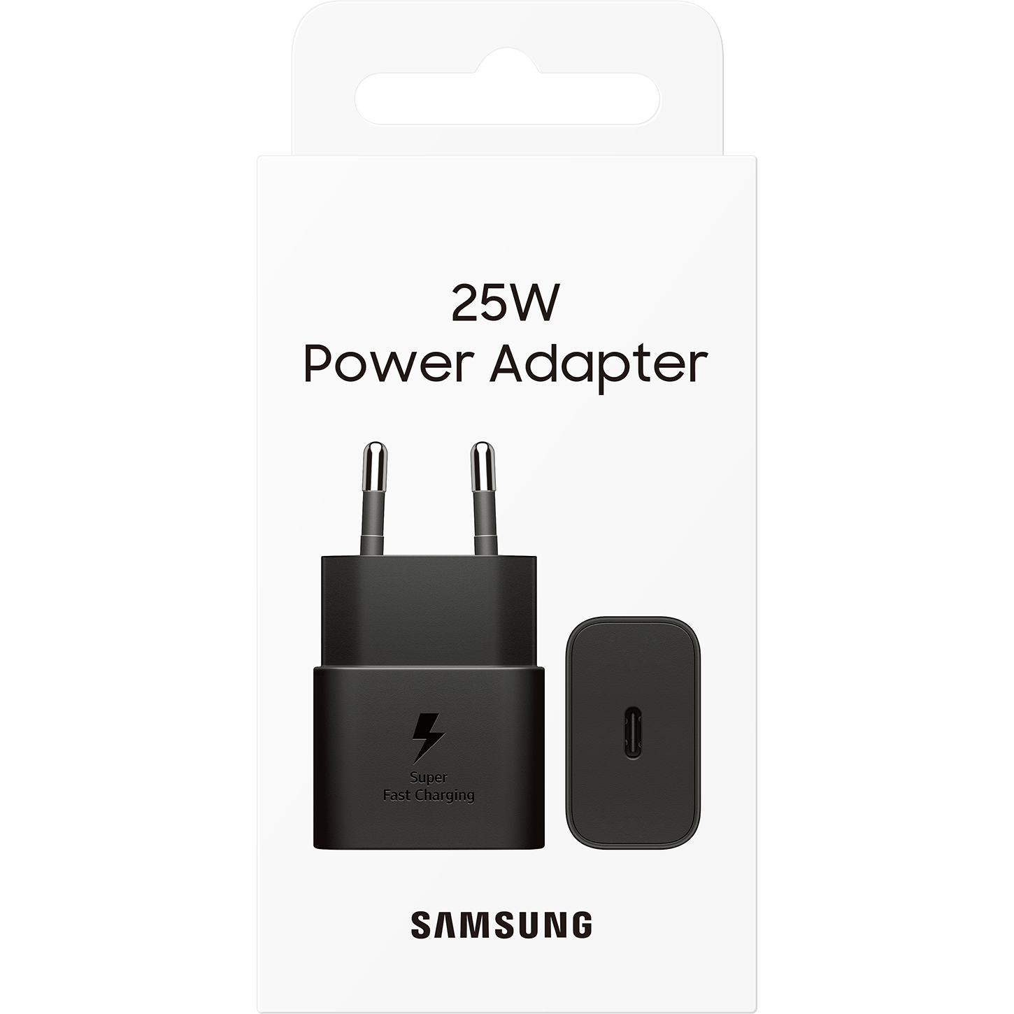 Samsung GaN Fast Charger 25 W, USB-C, Black