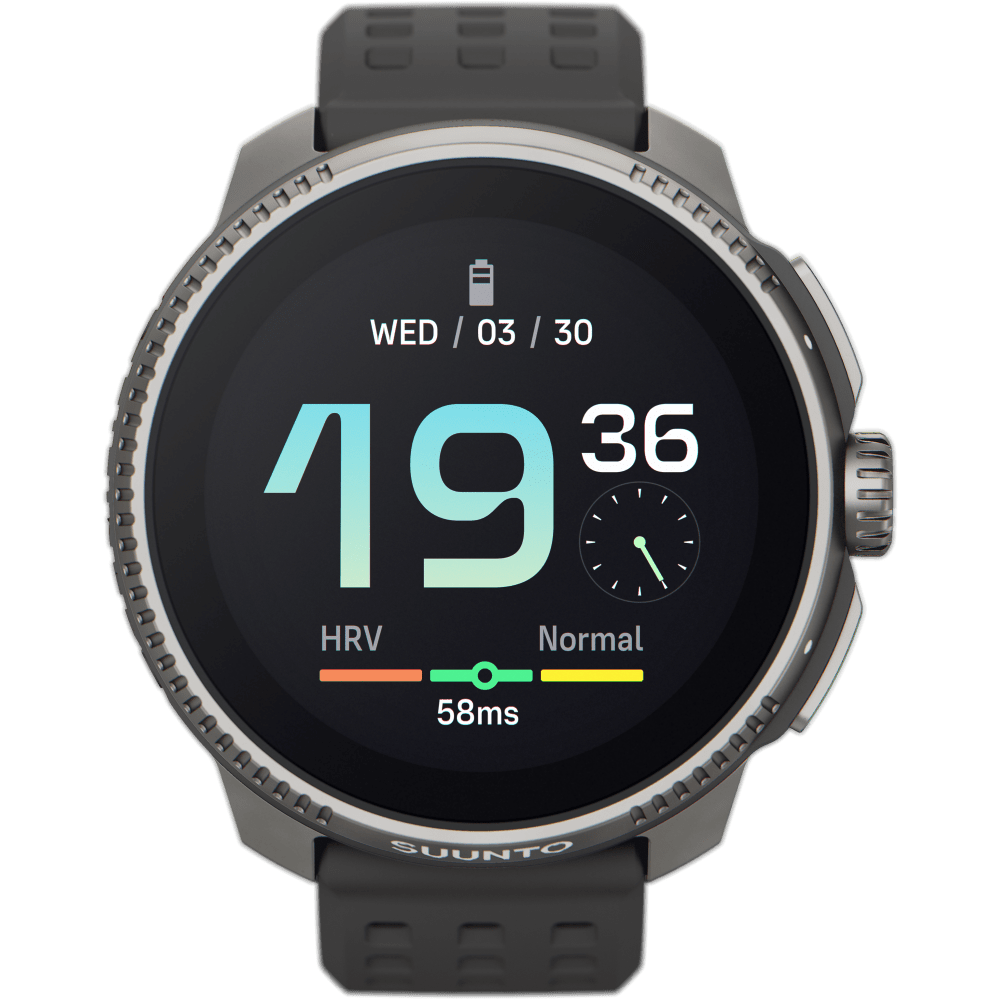 Suunto Race Titanium Sports Watch, Charcoal