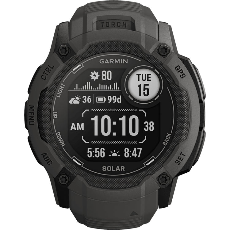 GARMIN INSTINCT 2X SOLAR TACTICAL EDITION BLACK