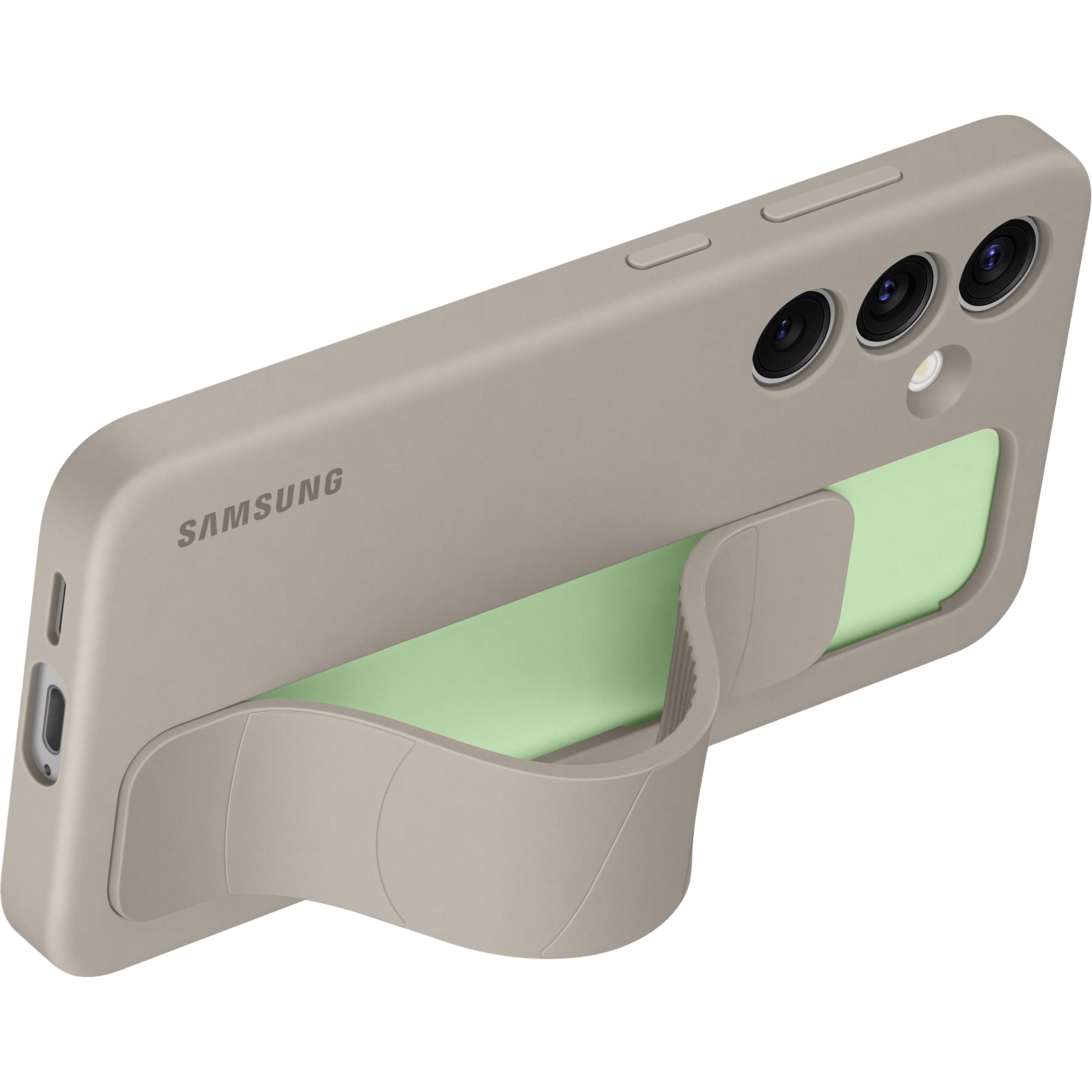 Samsung Galaxy S24 Standing Grip Case Taupe