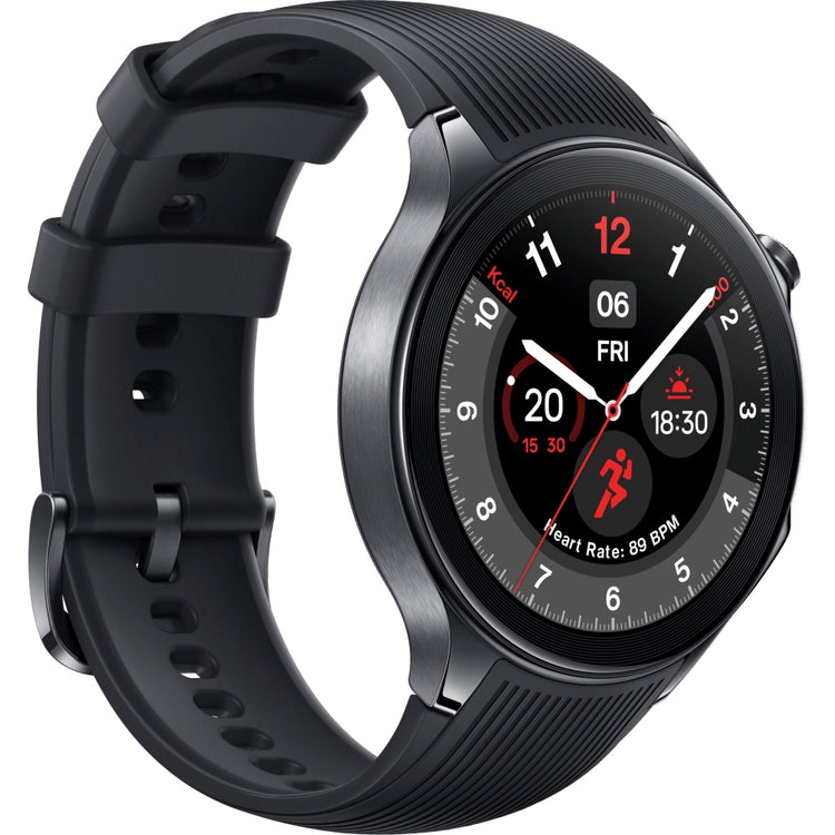 OnePlus Watch 2, Black Steel