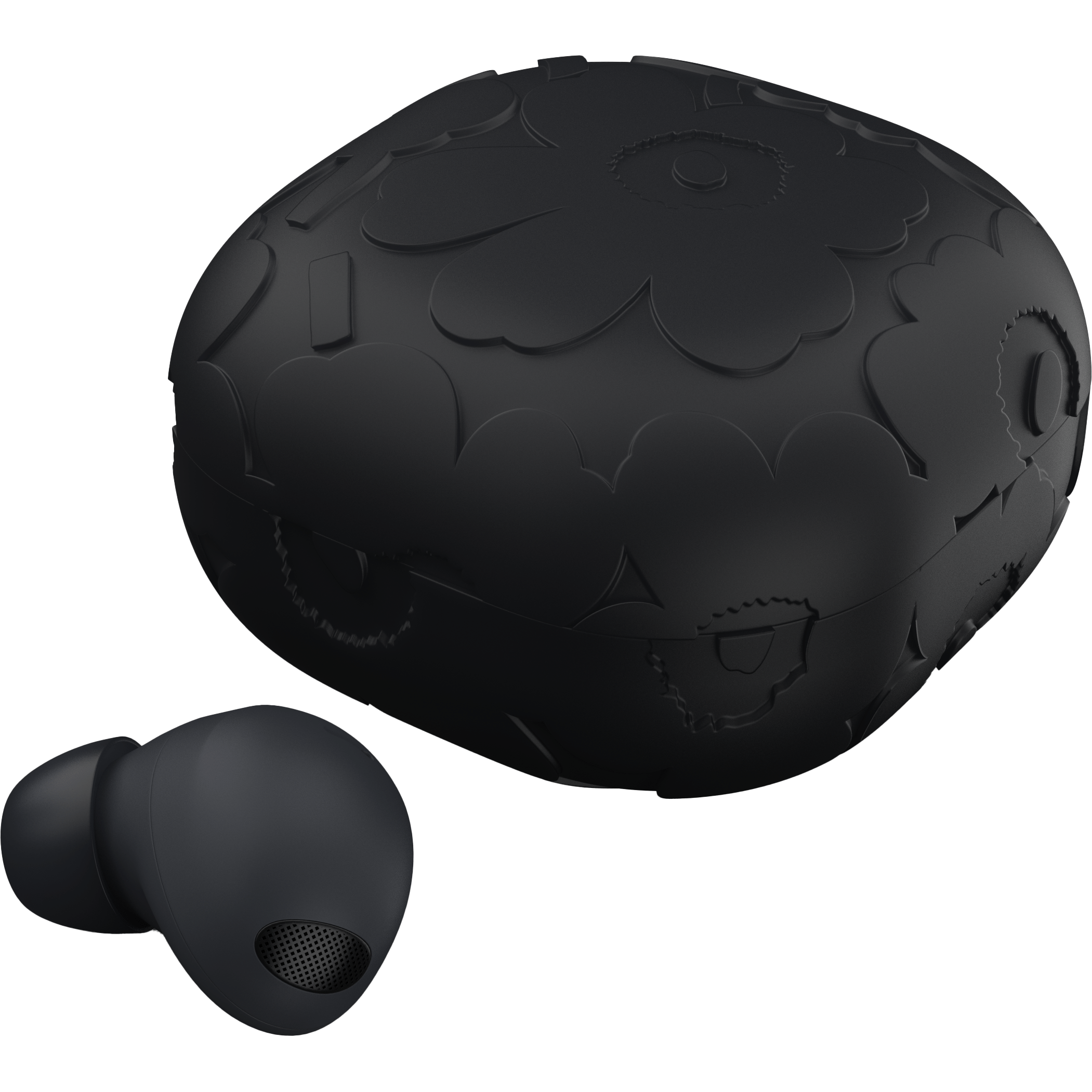 Samsung X Marimekko Cover for Galaxy Buds2 Pro, Black