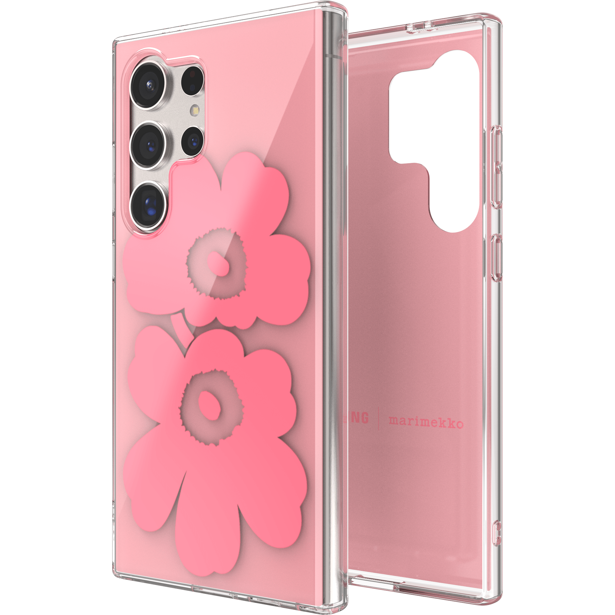 Samsung X Marimekko Dual Layer Case S24 Ultra Pink