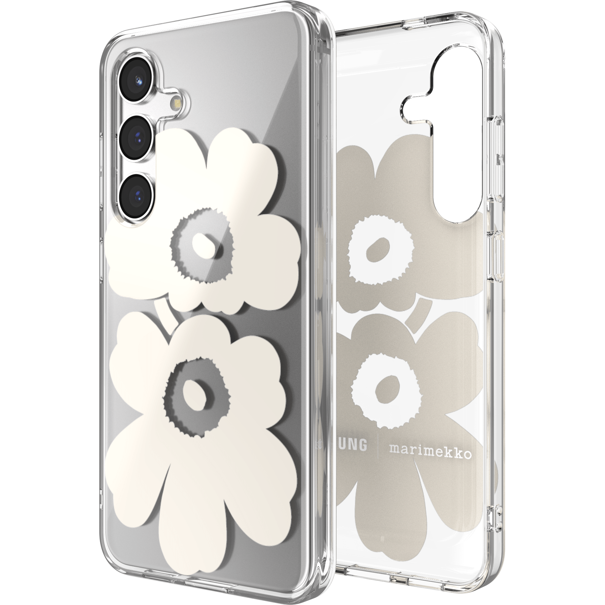 Samsung X Marimekko Dual Layer Case S24 ,Transparent