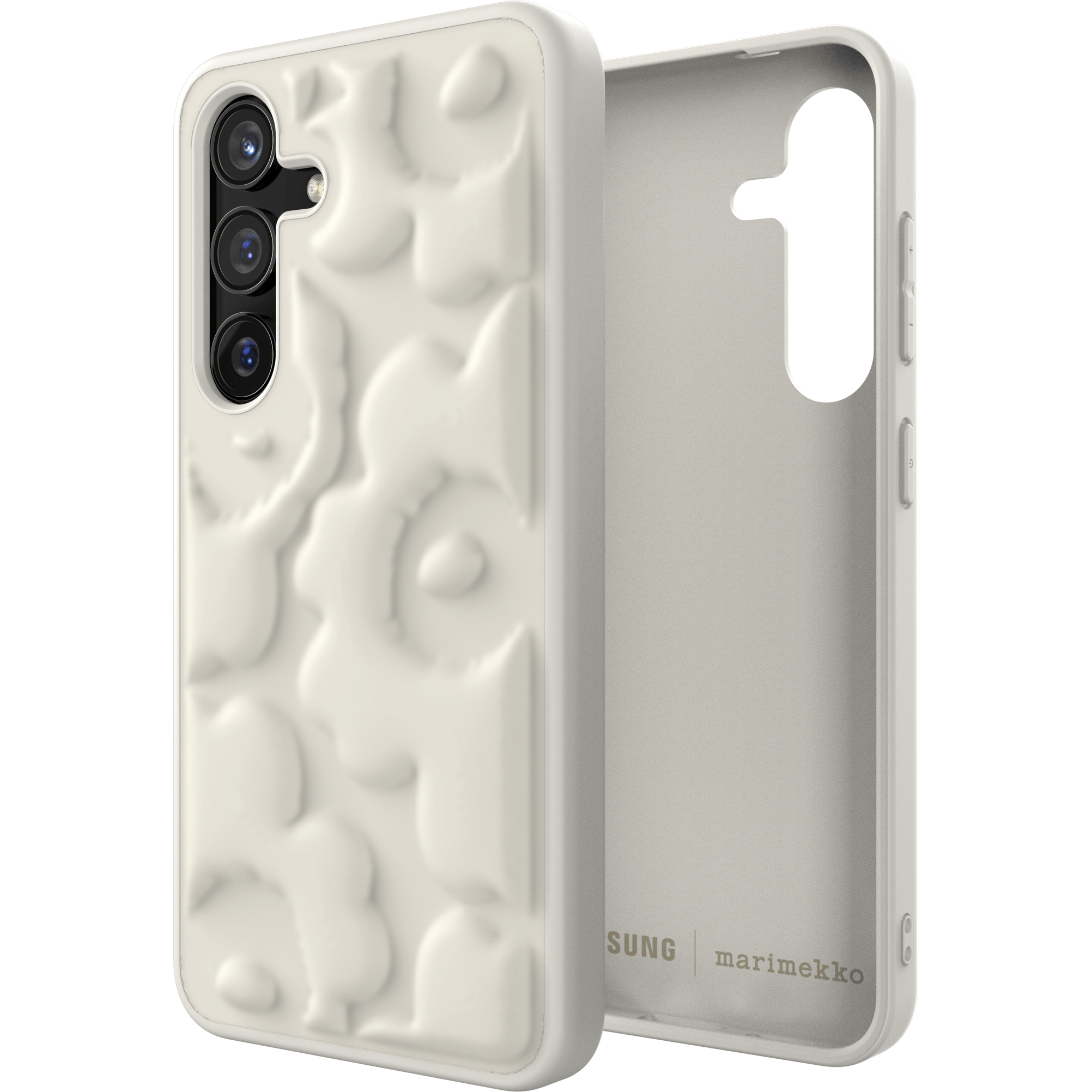 Samsung X Marimekko Embossed Case S24 Beige