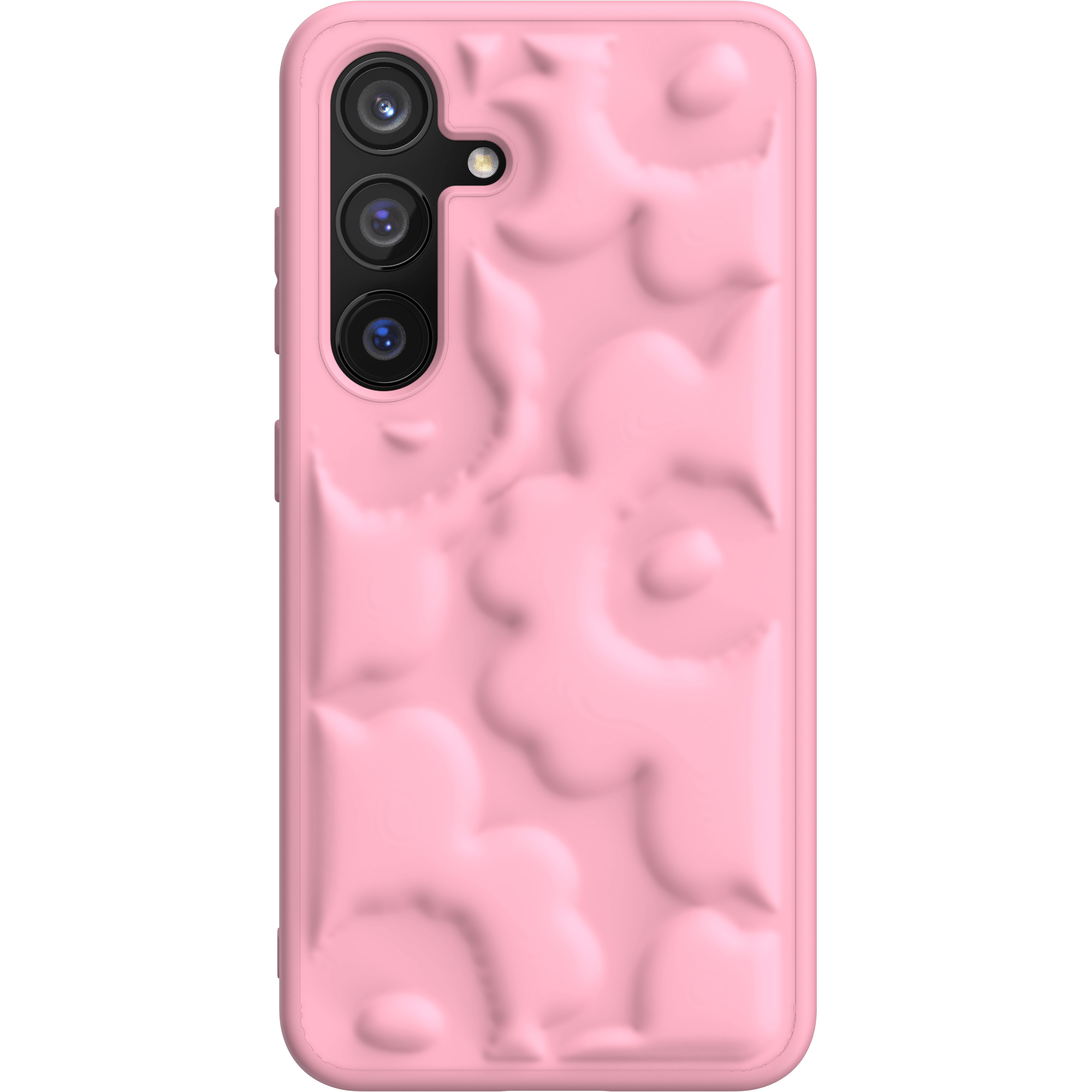 Samsung X Marimekko Embossed Case for Galaxy S24, Pink