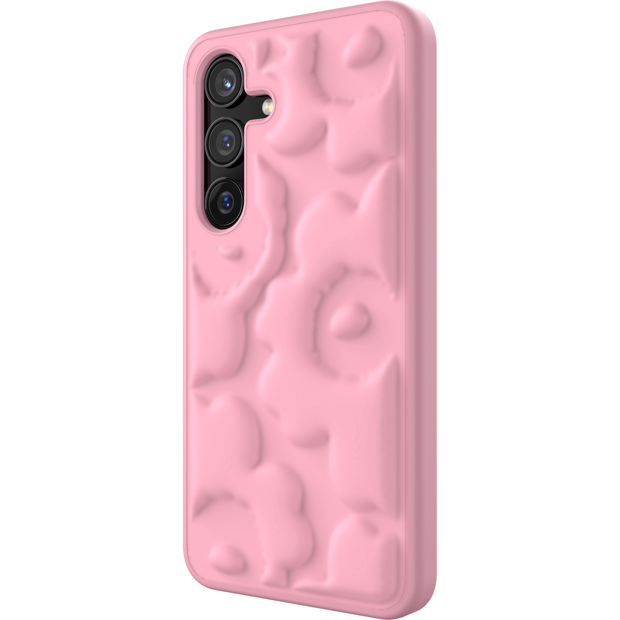 Samsung X Marimekko Embossed Case for Galaxy S24, Pink