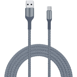 Livia USB-C to USB-A Cable, Gray