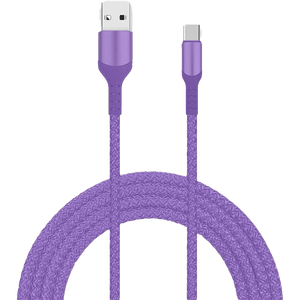 Latausjohto USB-C, 2m, lila Livia