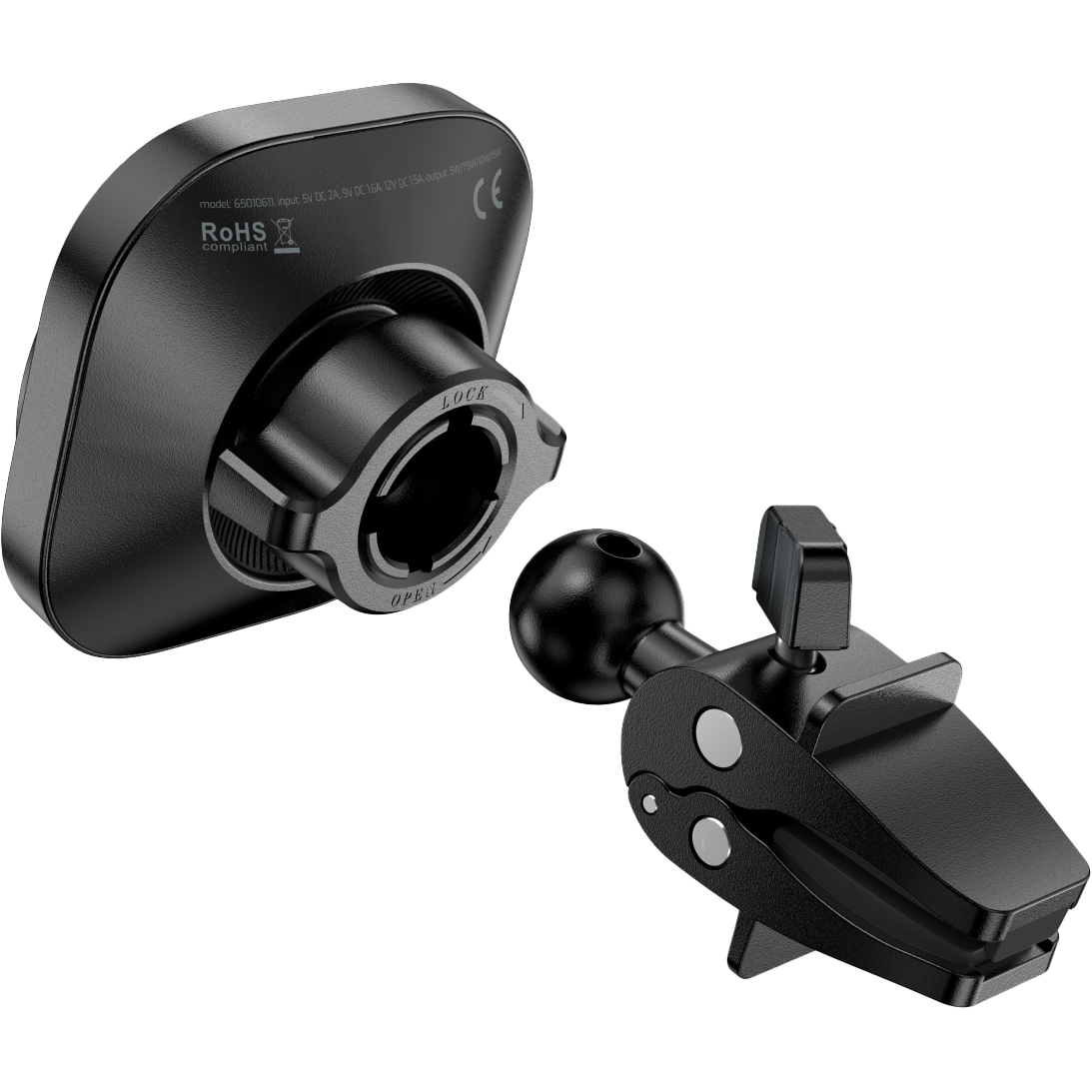 Swissten autoteline MagSafe 15W