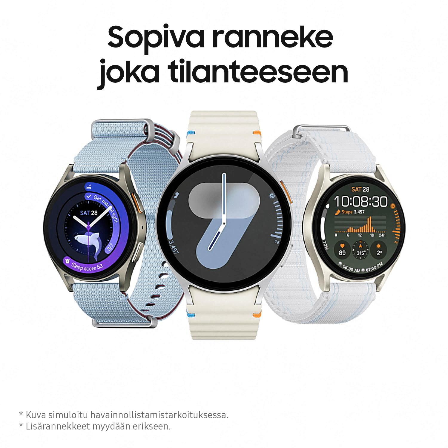 Samsung Galaxy Watch7 44mm Silver BT