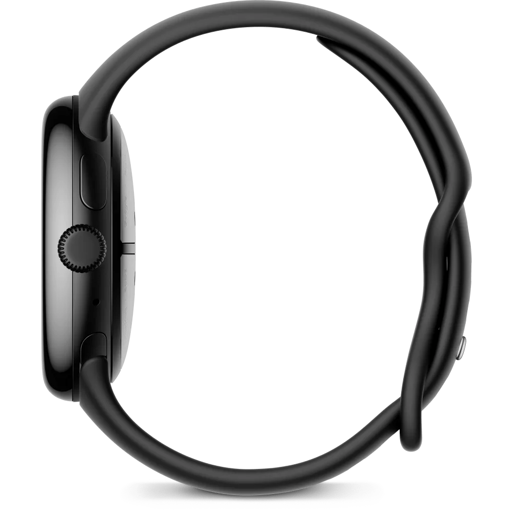 Google Pixel Watch 3 LTE Smartwatch, 41mm, Black / Obsidian