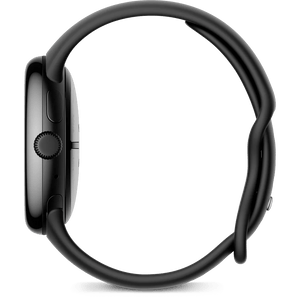 Google Pixel Watch 3 LTE Smartwatch, 45mm, Black / Obsidian